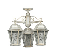 Потолочный светильник уличный IP44 Oasis Light 91470MA/3 Gw ромб_OL