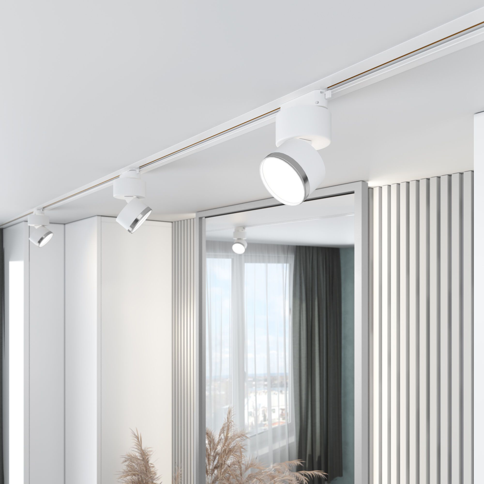 Трековый светильник однофазный Elektrostandard Impact a062872_ES