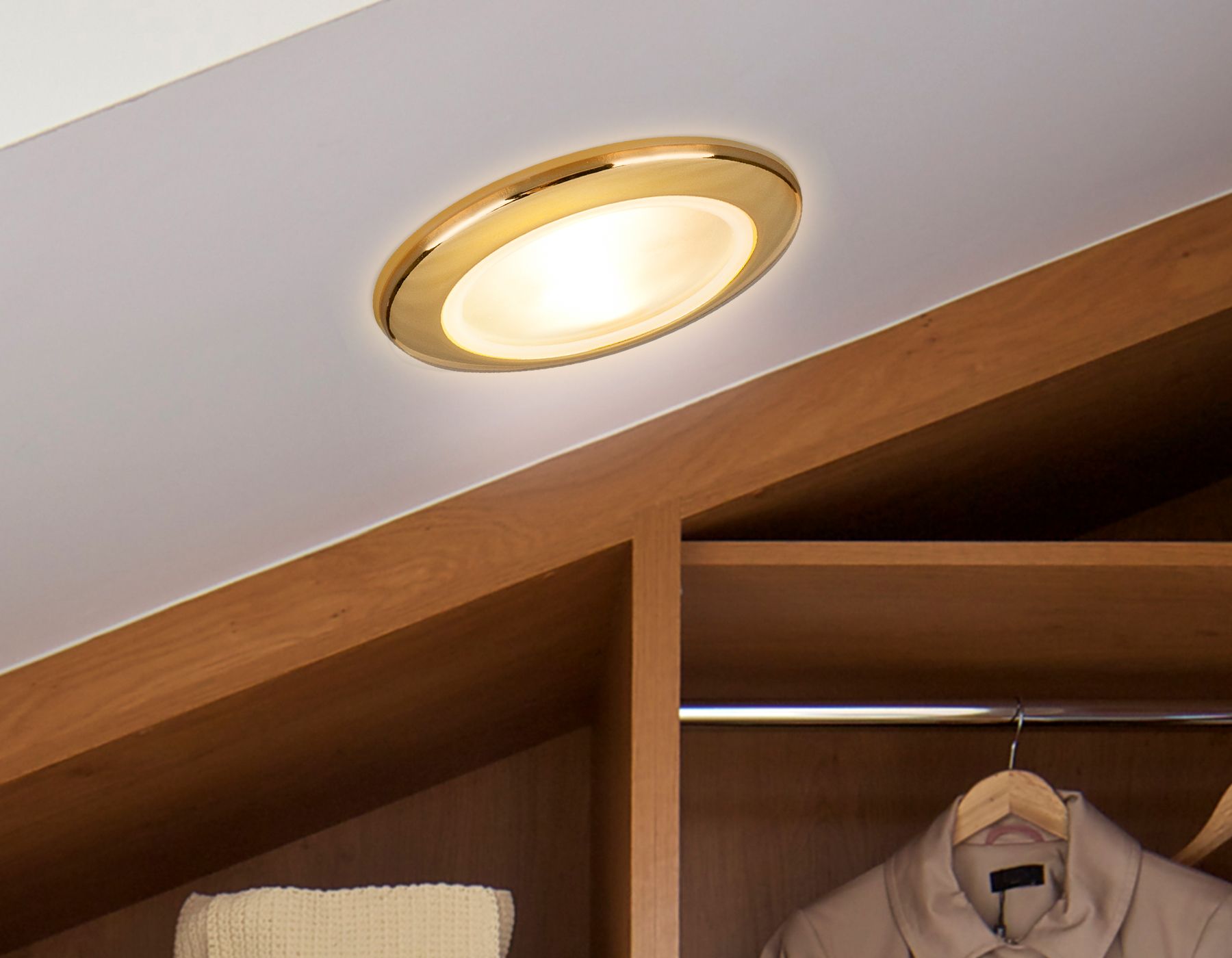 Точечный светильник Ambrella light Встраиваемый влагозащищенный MR16 Techno TN110_AMB