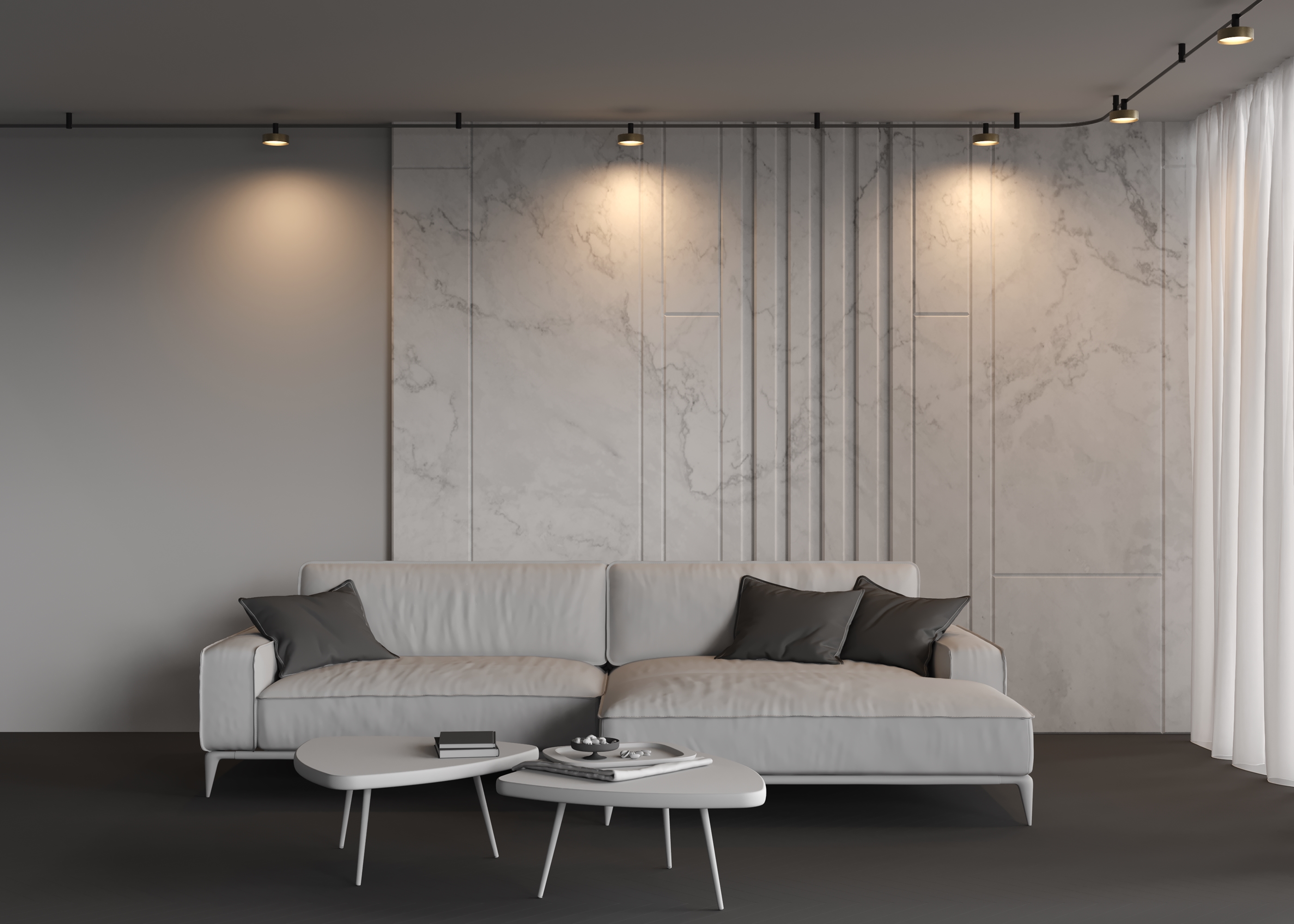 Трековый светильник Maytoni Zon TR204-1-12W3K-BBS_MY