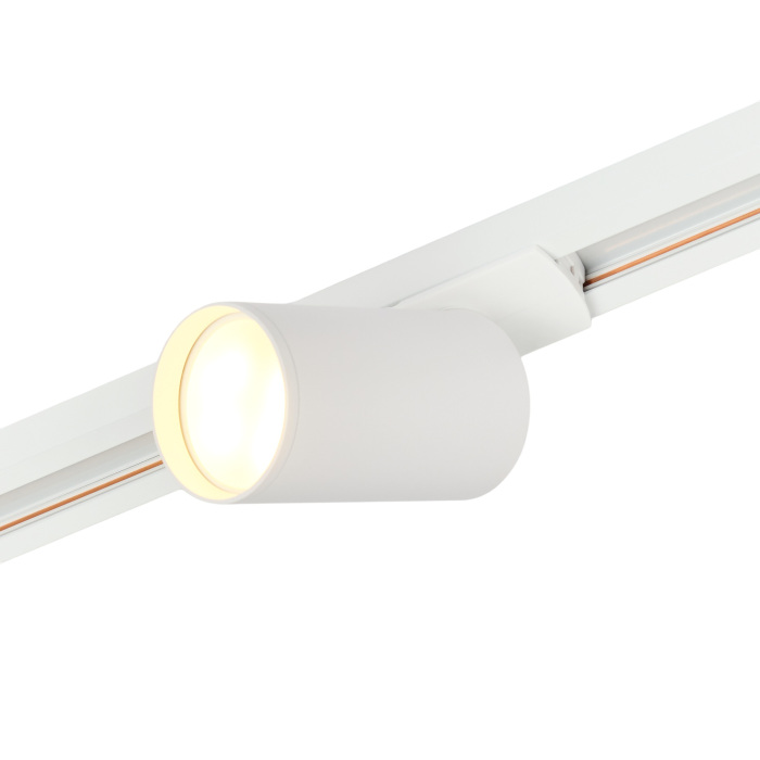 Трековый однофазный светильник 35W 220V однофазный MyFar MT0120-GU10-W
