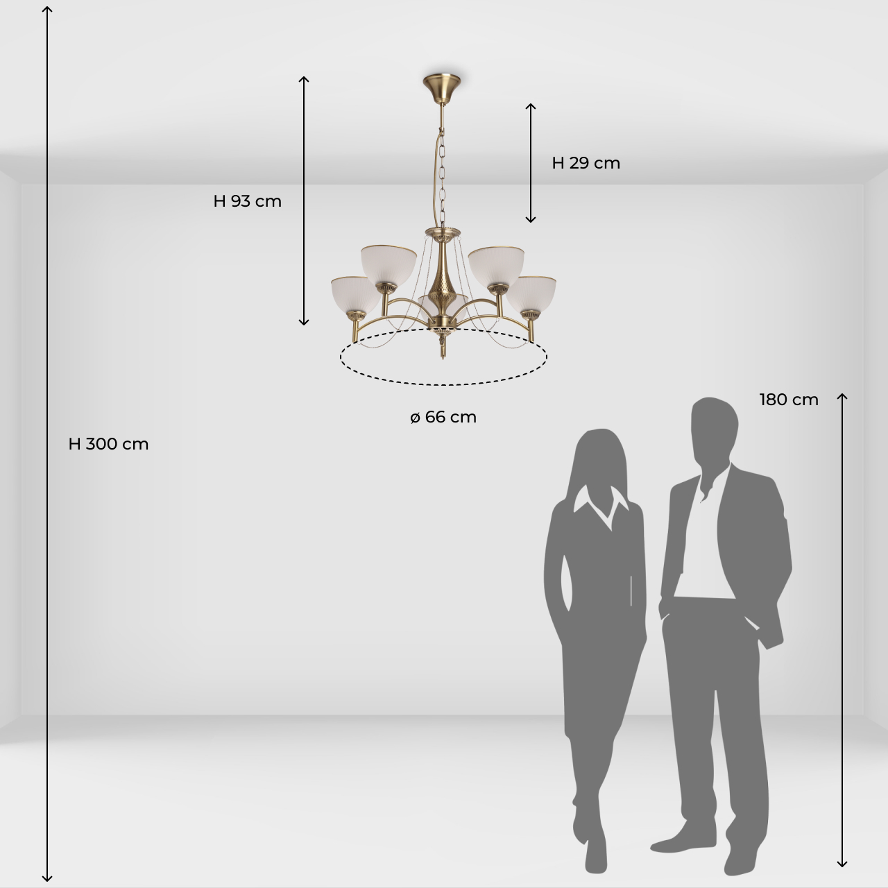 Подвесная люстра MW Light Олимп 318015305_MW