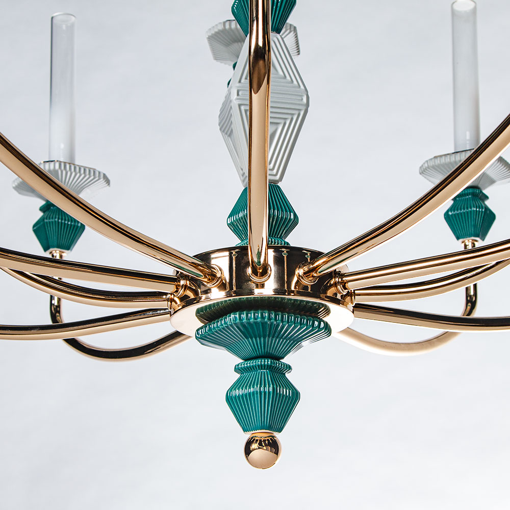 Подвесная люстра Divinare CAPELLO 4947/01 SP-12_DI