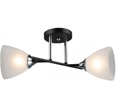 Потолочная люстра на штанге Imex MD.2142-2-S-BK+CH_IM