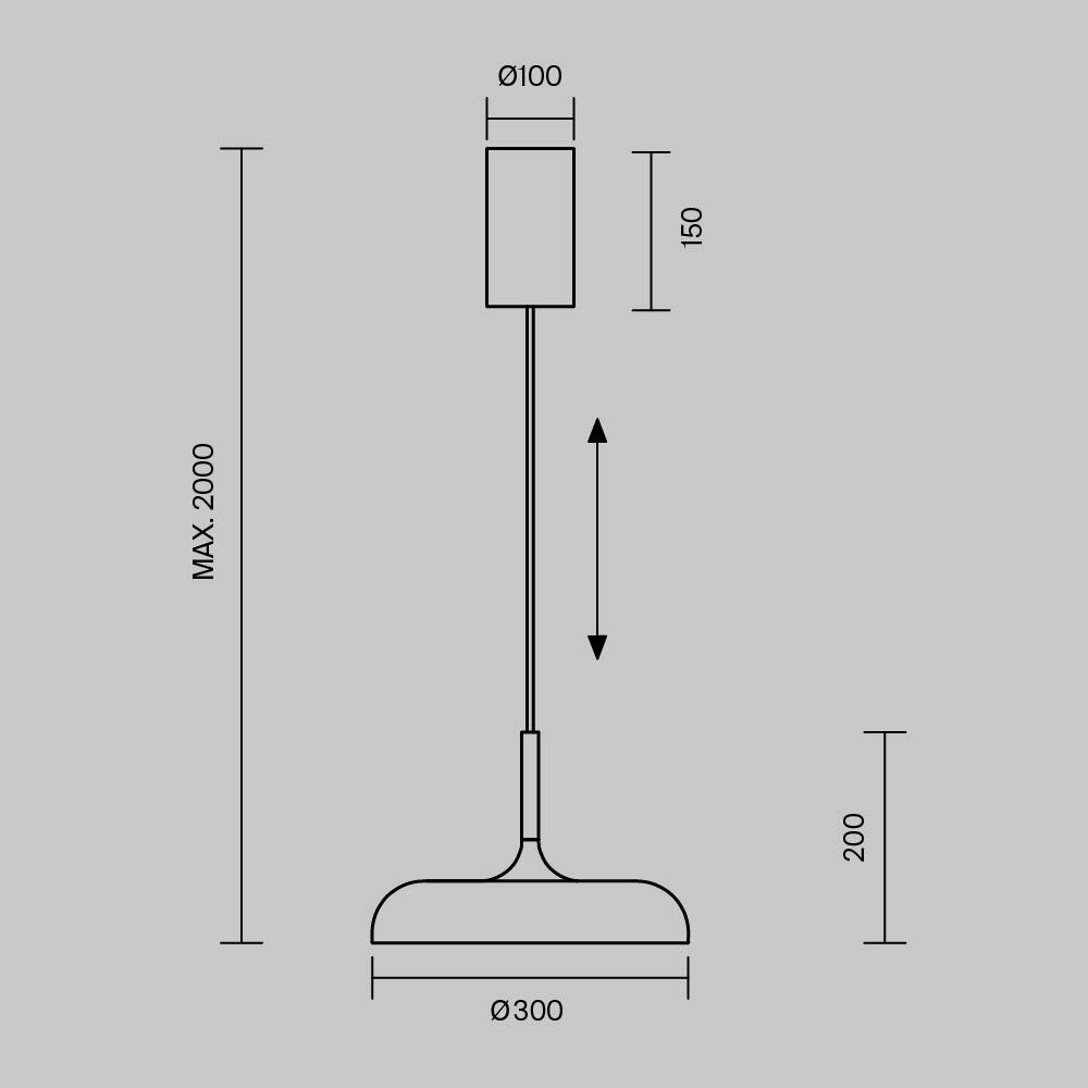 Подвесной светильник Maytoni Gerhard MOD189PL-L30W3K_MY