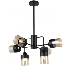 Потолочная люстра на штанге Imex MD.74785-6-S-BK_IM