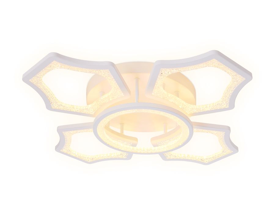 Потолочная люстра Ambrella light с пультом ACRYLICA FA575_AMB