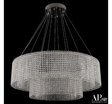 Хрустальная люстра APL LED Sicilia SH02.93.2D.A.Ni.4000_BI