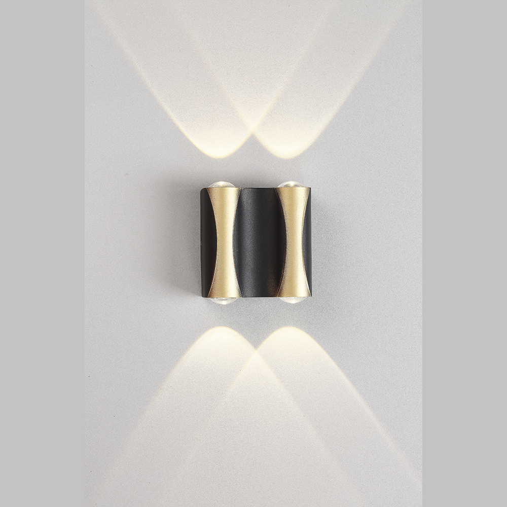 Настенный светильник Crystallux CLT 022W2 BL-GO 4000K_CR