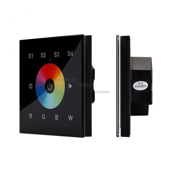 

Панель Sens SR-2820B-AC-RF-IN Black (220V,RGBW,1 зона) 021037, 021037