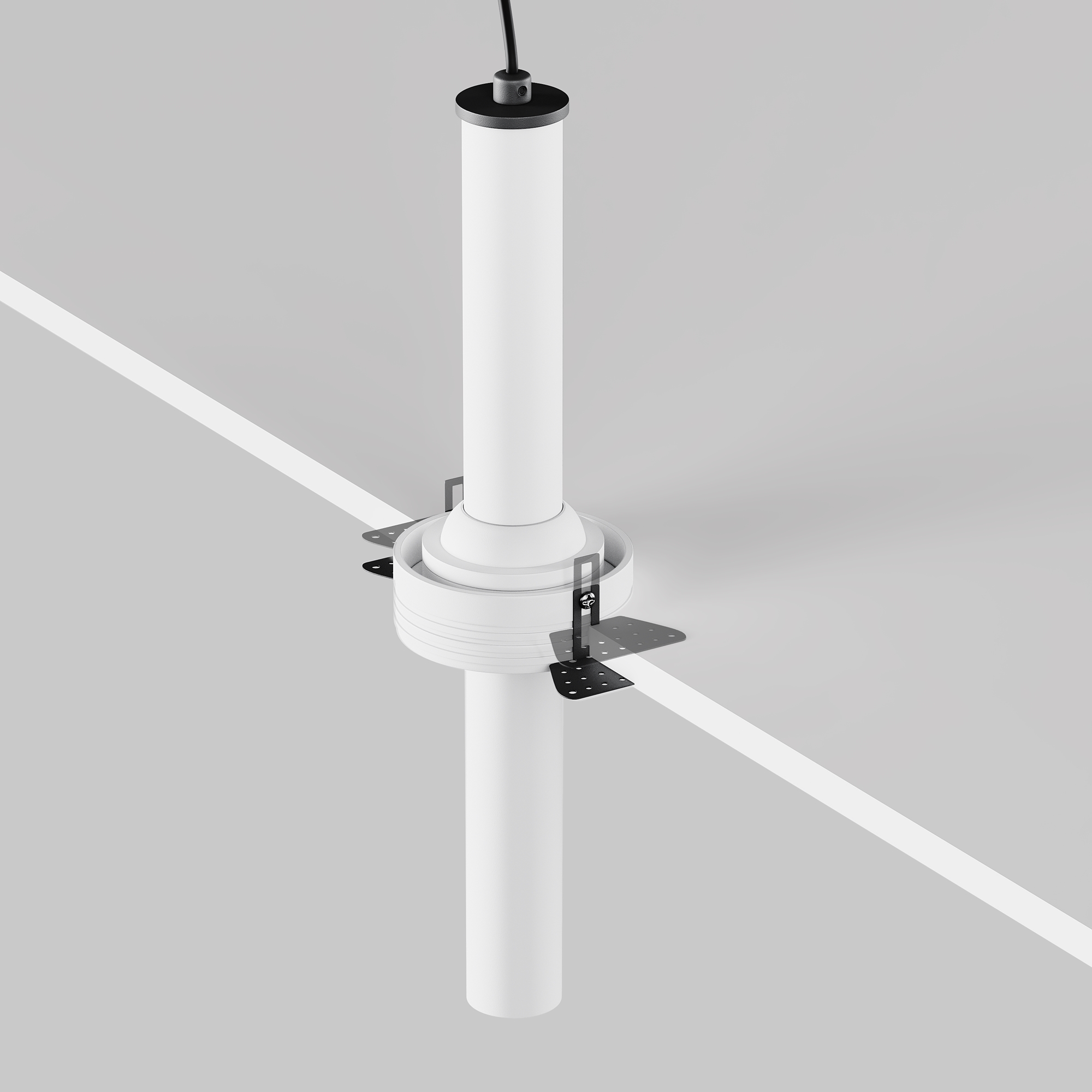 Встраиваемый светильник Maytoni Technical Focus T C140TRS-L300-7W4K-W_MY