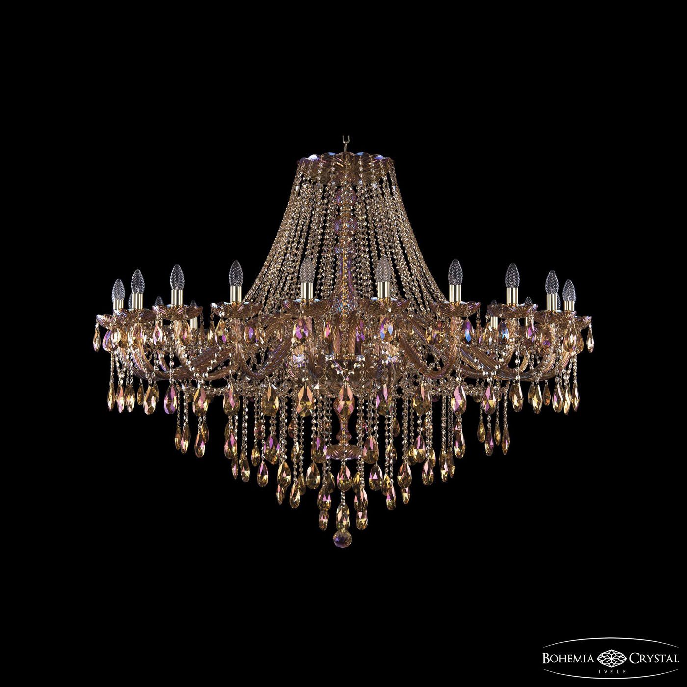 

Хрустальная люстра Bohemia Ivele 1415/24/530 G M777, 1415/24/530 G M777