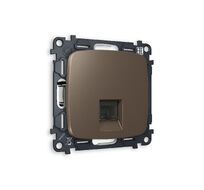 Розетка компьютерная Ambrella Volt OMEGA RJ-45(8P8C) CAT6 с защитной шторкой QUANT MO642010_AMB