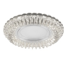 Встраиваемый светильник круглый с подсветкой Feron 32542_FR