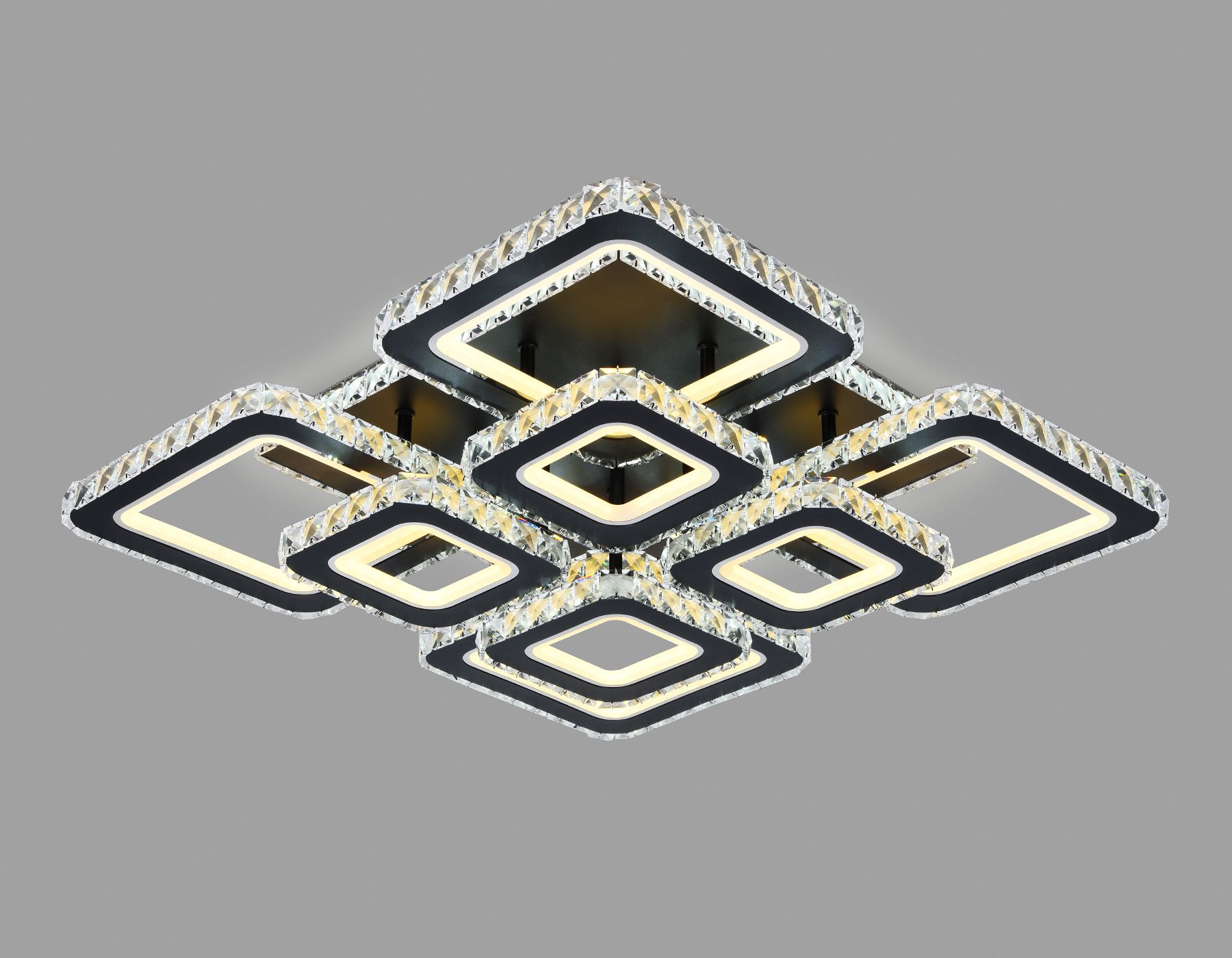 Потолочная люстра Ambrella light с пультом ДУ Ice FA1738_AMB