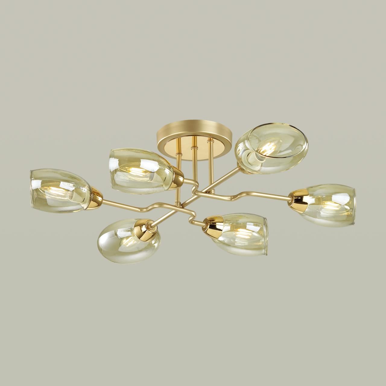 Потолочная люстра Lumion LACIE 4536/6C