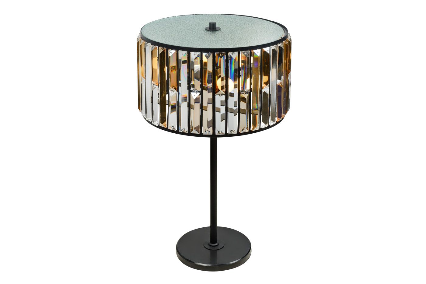 Настольная лампа ILamp Royal 10390-3T BK_IP