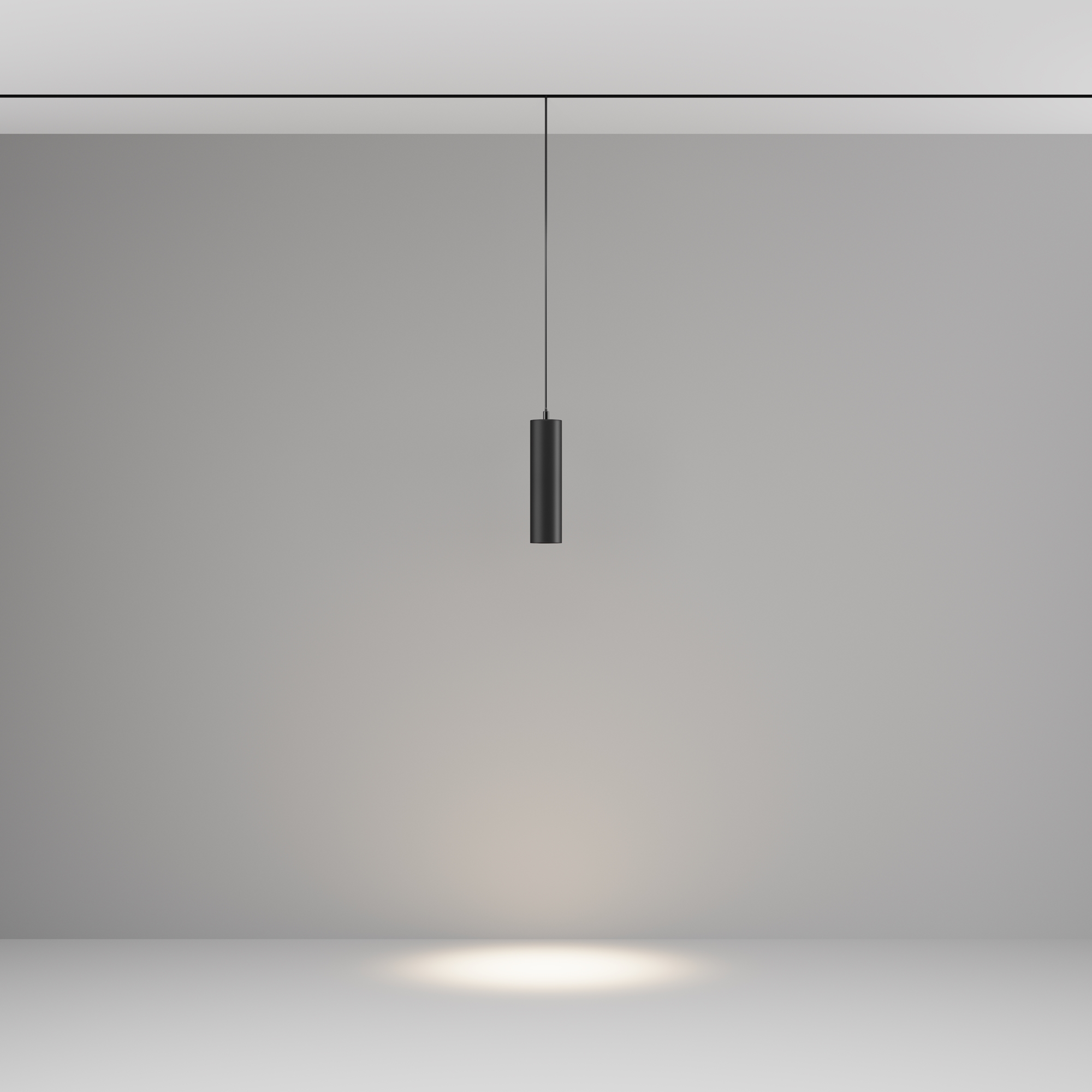 Трековый подвесной светильник Maytoni Focus LED TR041-2-12W4K-B_MY