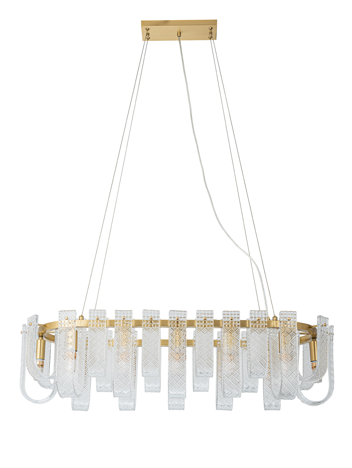 Подвесная люстра Belfast Severn 6601-950 BR CL_BF