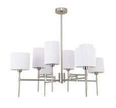 Потолочная люстра на штанге ArteLamp A4108LM-8SS