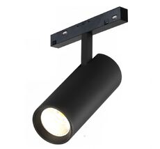 Поворотный магнитный трековый светильник iLedex VISION SMART 4822-007-D75-30W-38DG-BK_IX