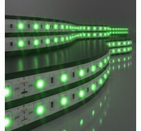 Лента светодиодная 24V 14,4W 60Led 5050 IP65 зеленый, 5м a052972_ES