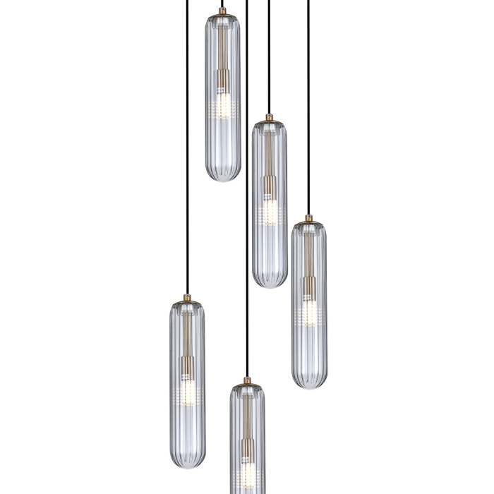 Подвесной светильник 160001/5P G9*5W Brass Escada ES0000012_ESC