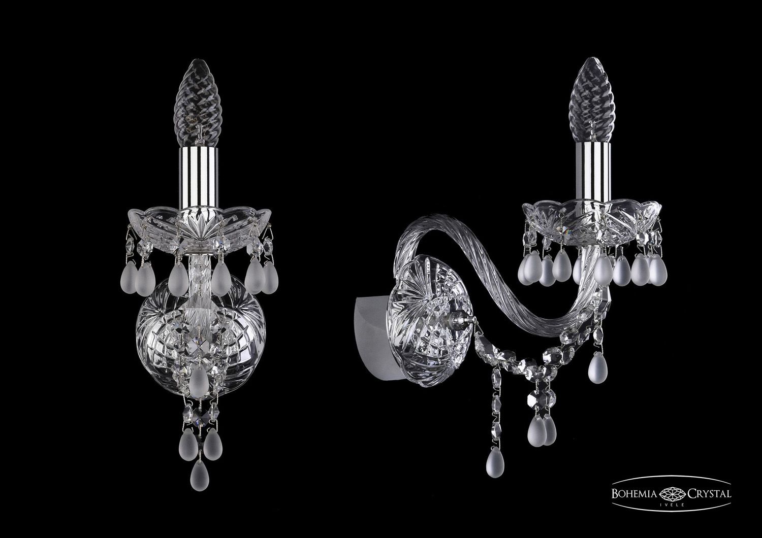 Бра Bohemia Ivele 1410B/1/160 Ni V0300_BI