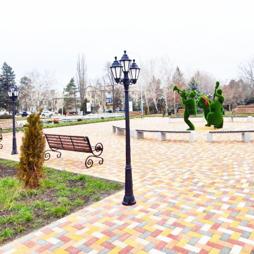 Уличный фонарный столб Rut E26.157.S21.AYF1R