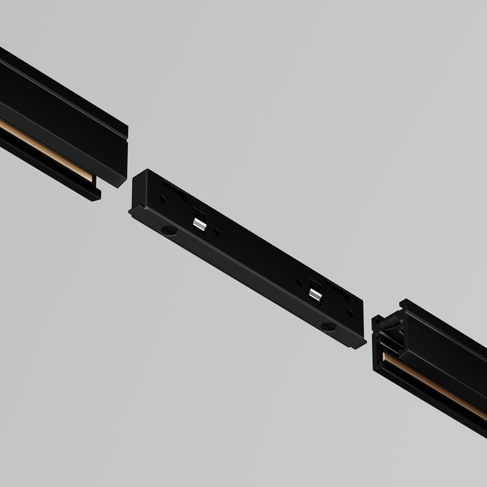 Коннектор питания прямой Maytoni Levity TRA184IPC-1B_MY