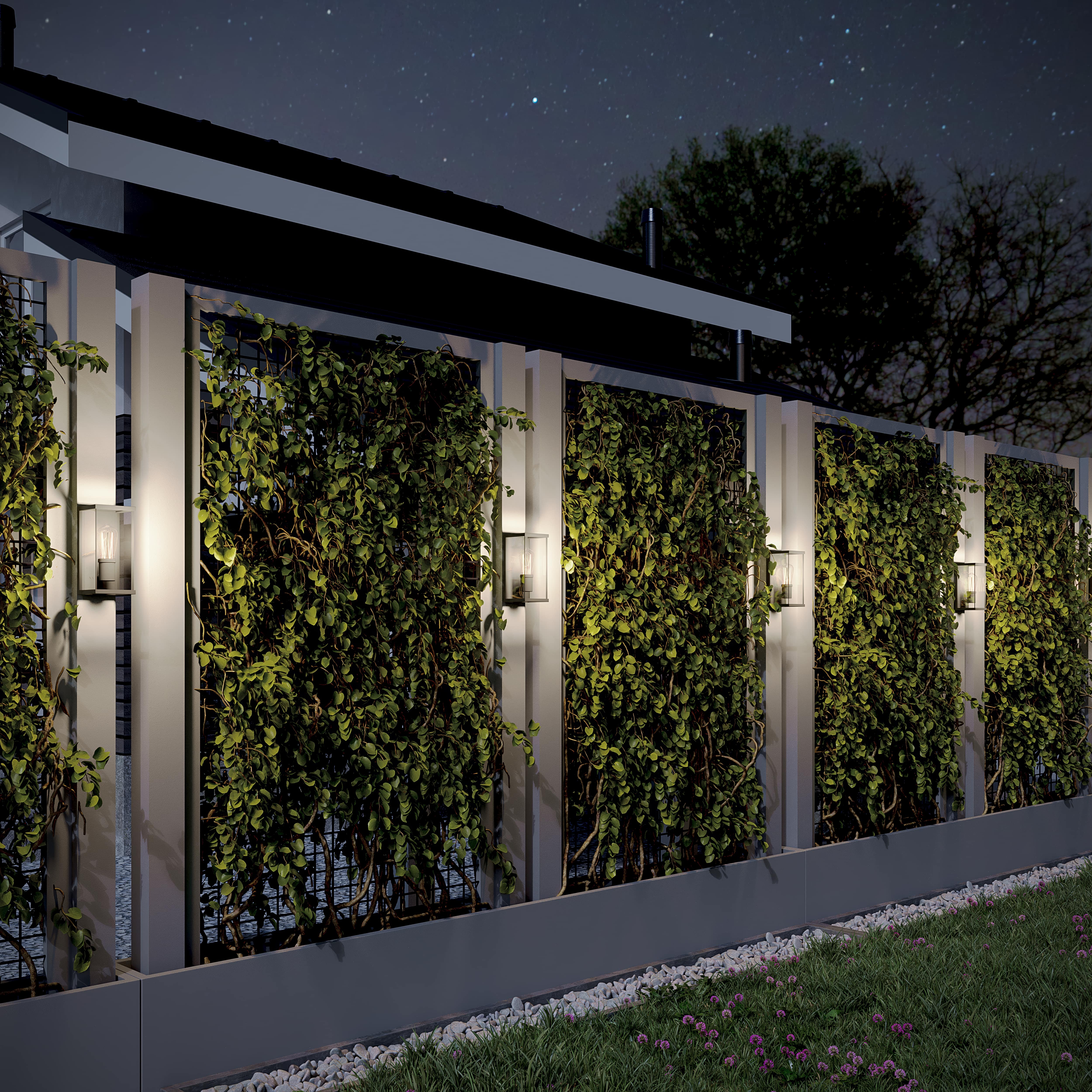 Уличный настенный светильник ST Luce GROSS SL9019.701.01