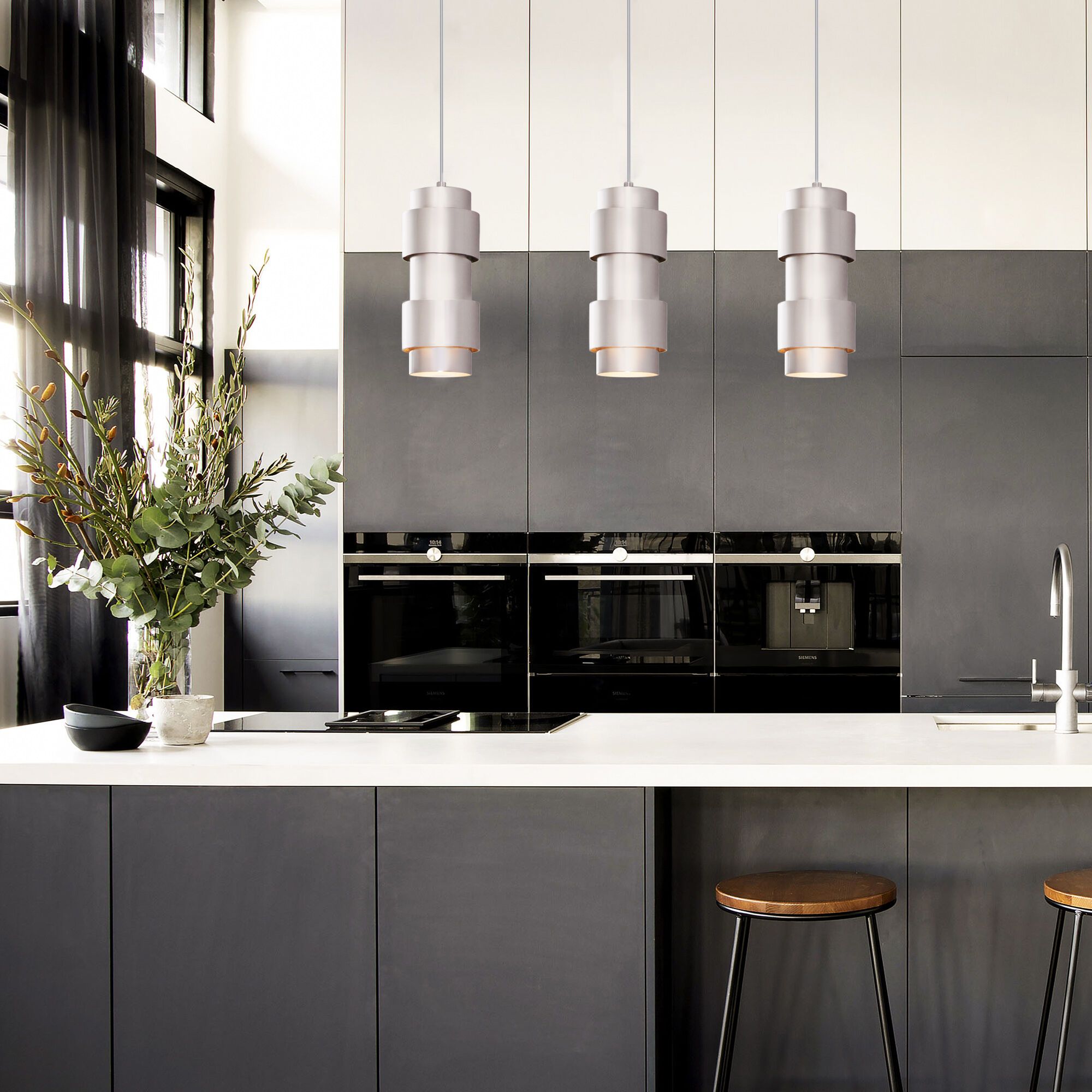 Подвесной светильник Eurosvet 50235/1 никель Mark a058954_EU