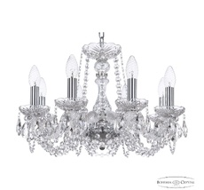 Хрустальная люстра Bohemia Ivele Crystal 119/8/165 Ni_BI