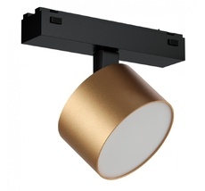 Поворотный магнитный трековый светильник iLedex VISION 4825-047-D90-10W-110DG-4000K-SGD_IX