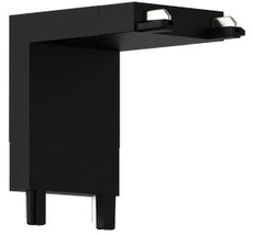 Коннектор питания угол внутренний Aployt APL.0181.00.07