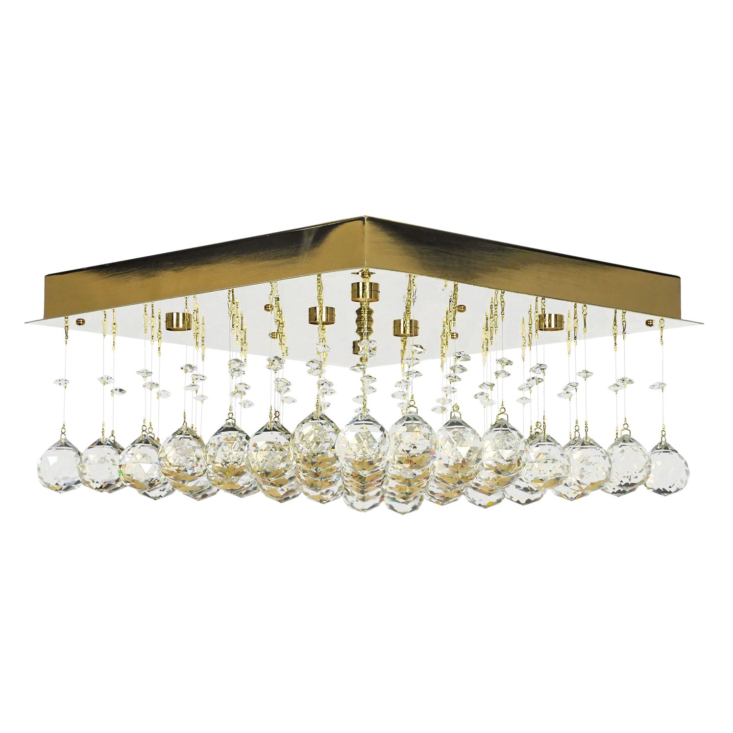 

Потолочный светильник Arti Lampadari Flusso Gold Flusso H 1.4.40.616 G, Flusso H 1.4.40.616 G