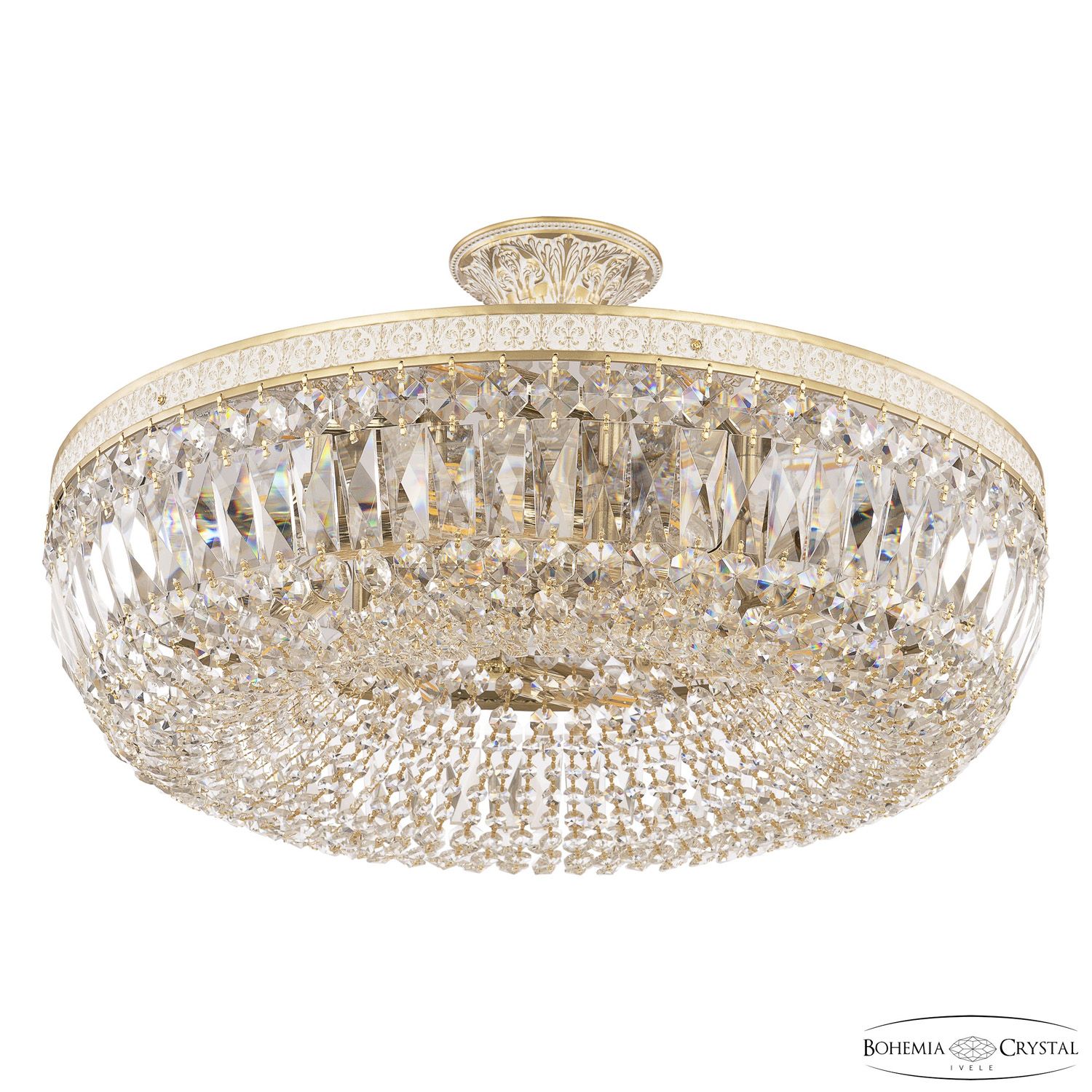 

Хрустальная люстра Bohemia Ivele Crystal AL1904 AL19041/55FL AGW, AL19041/55FL AGW
