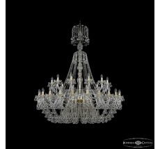 Хрустальная люстра Bohemia Ivele 1409/24+12/530/XL-170 G_BI