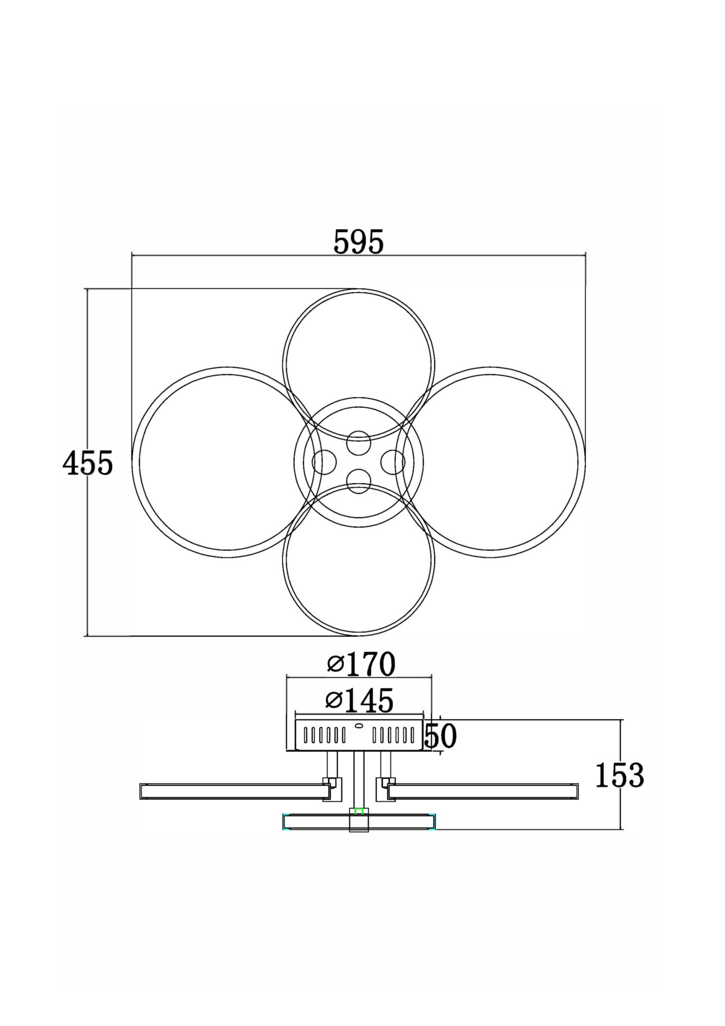 Потолочная люстра Freya Gritta Market FR10018CL-L40W_MY