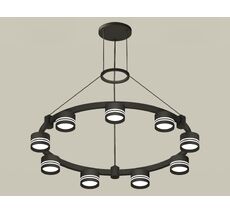 Подвесная люстра Ambrella light с акрилом Techno Ring Traditional DIY XR92051903_AMB