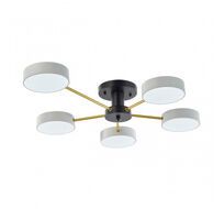 Потолочная люстра Arte Milano Ferrara 252006/5 Bk/Wh