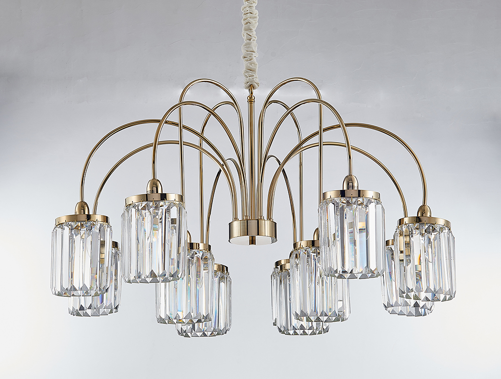 Подвесная люстра Newport RENATA 4506+3/C gold new_NP