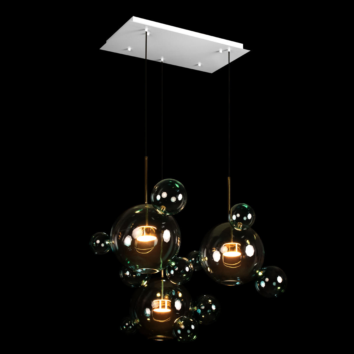 Подвесной светильник Loft IT Bolle 2027-S3 Blue_LF