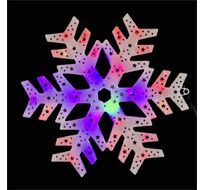 Световая фигура Снежинка светодиодная Sneha A-264 LED RD//BL, RD/GN "_SN