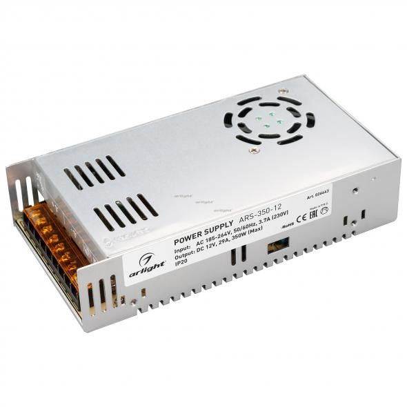 

Блок питания ARS-350-12 (12V, 29A, 350W) 026443, 026443