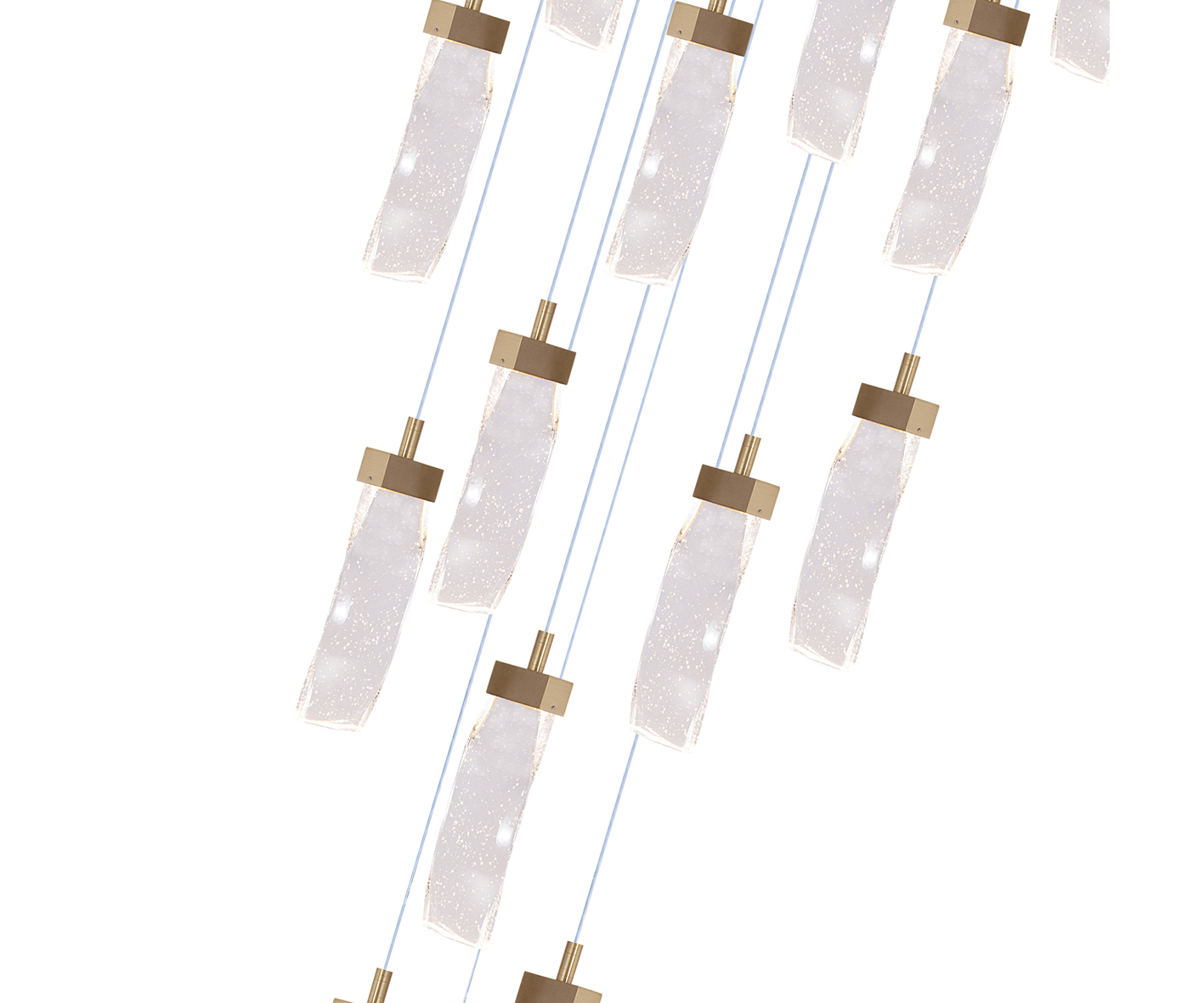 Каскадная люстра KinkLight Астен 08511-15A,36_KL