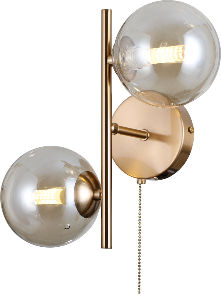 Бра с выключателем молекулы Moderli V10787-2W_MD