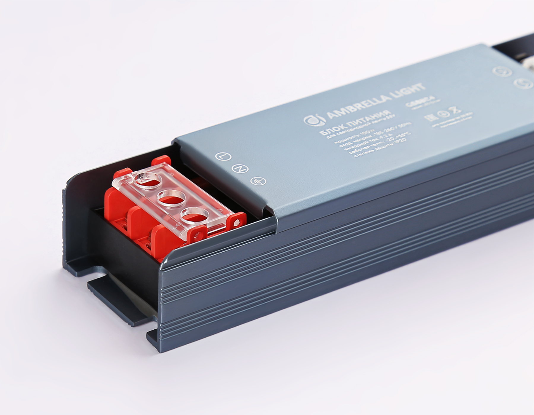 Блок питания для ленты 100вт 24v Ambrella Light LED Driver GS8824_AMB