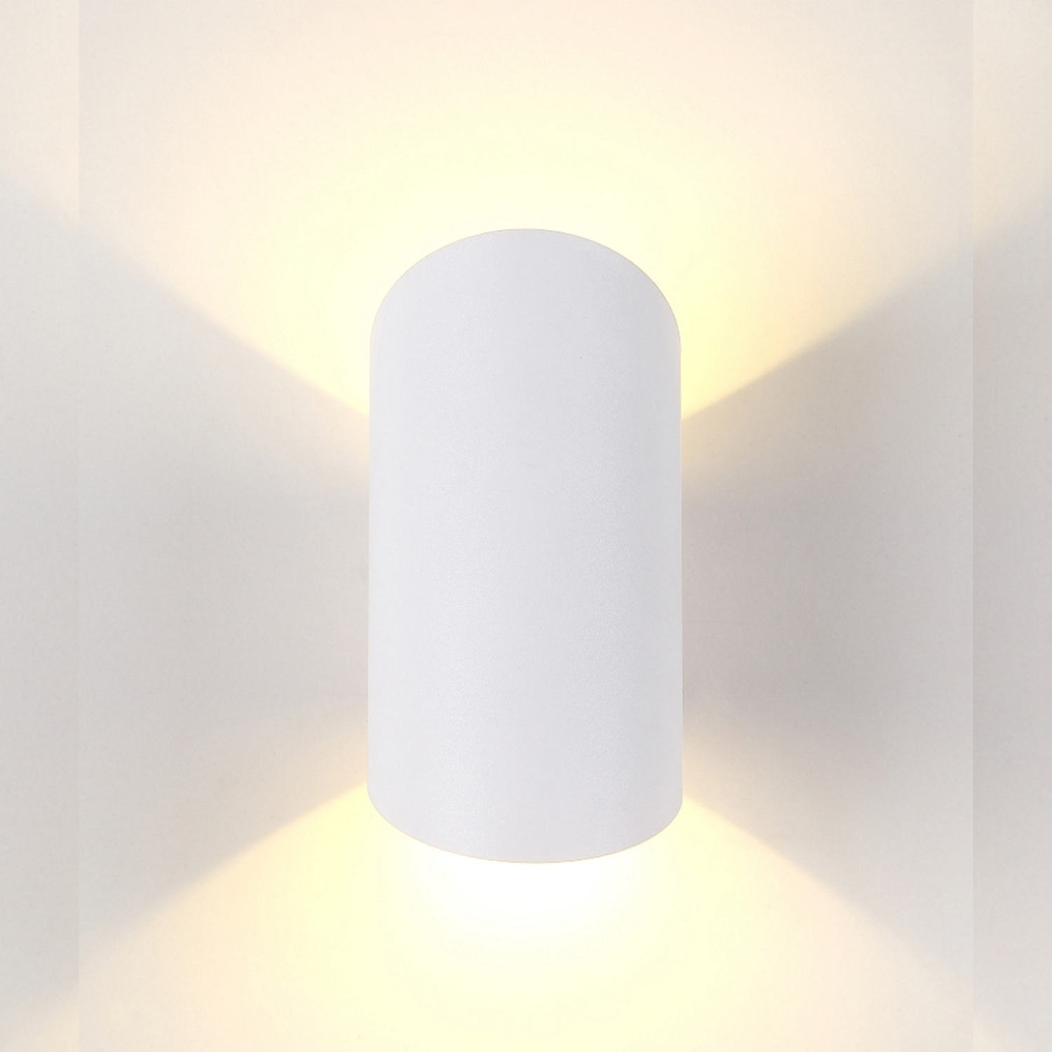 Уличный настенный светильник Crystallux CLT 134W WH_CR