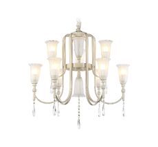 Подвесная люстра Ambrella light с хрусталем Traditional TR3248_AMB